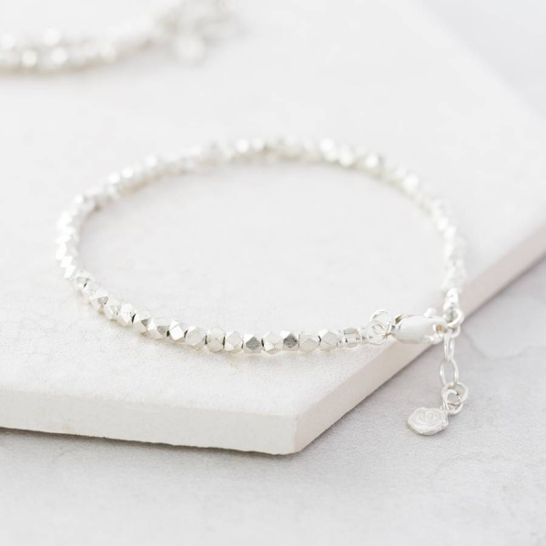 Nugget sale bracelet silver