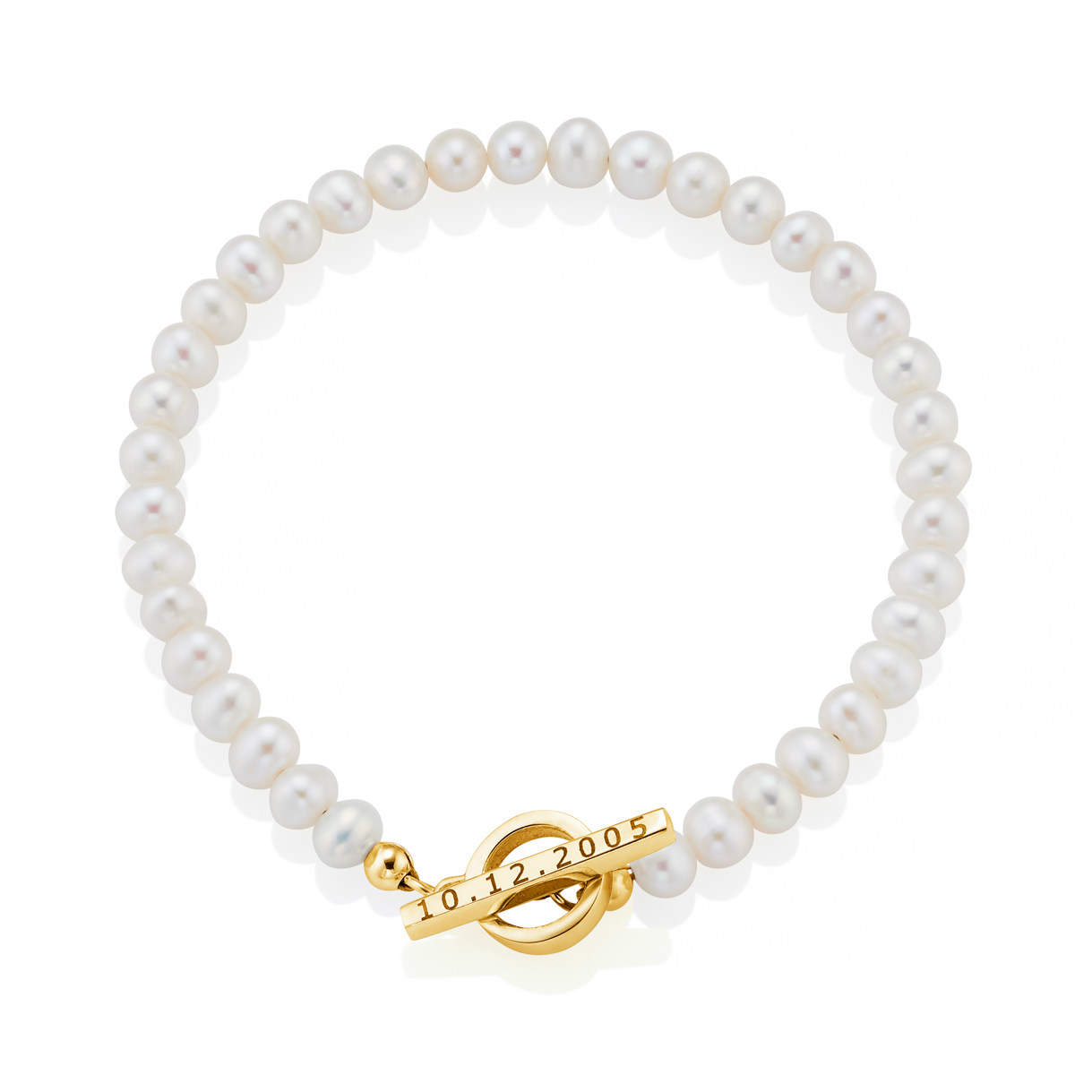 I love you Bracelet Yellow Gold– NIMANY Studio